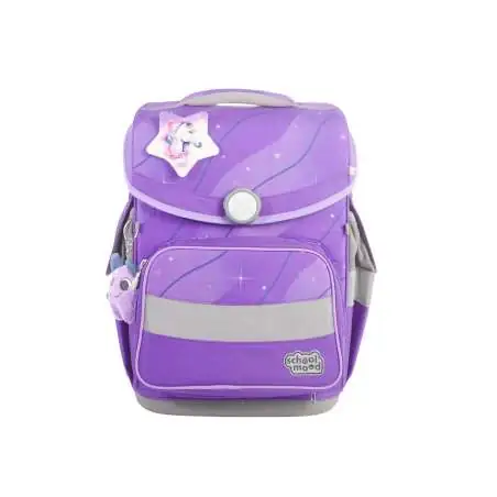 SCHOOL MOOD Schulranzen TIMELESS Pro Set 6 tlg - Pro Lilly Meerjungfrau Marie Pegasus Front