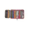 SCHOOL MOOD Schulranzen TIMELESS Pro Set 6 tlg - Pro Rainbow Schüleretui offen