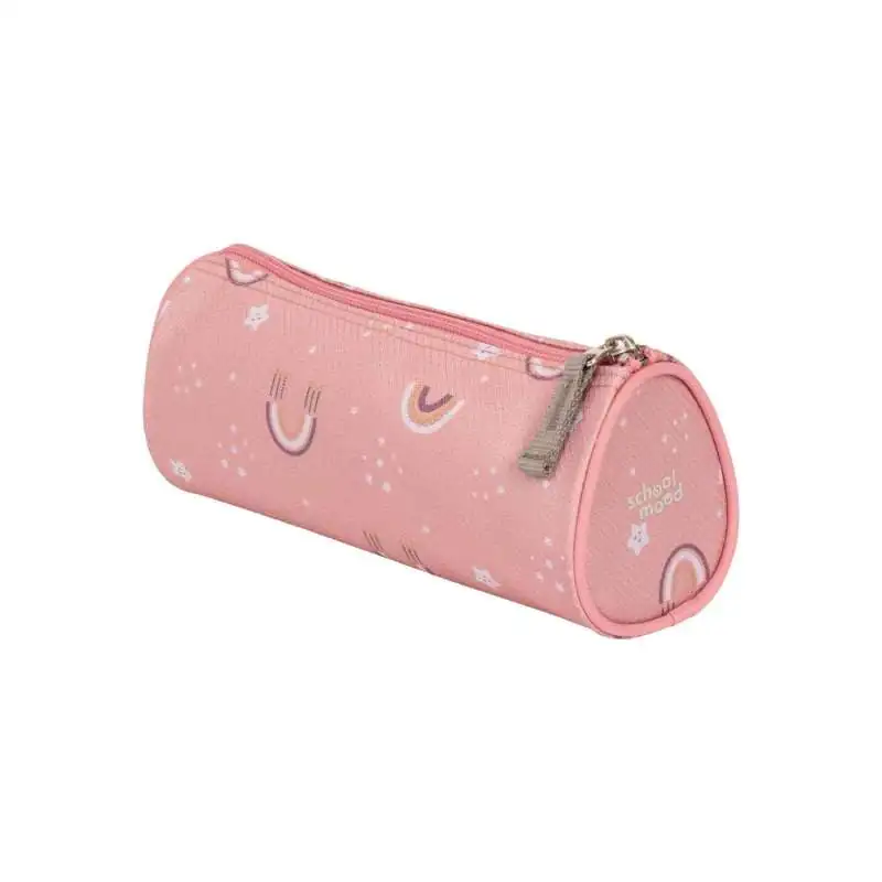 SCHOOL MOOD Schulranzen TIMELESS Pro Set 6 tlg - Pro Rainbow Faulenzermäppchen