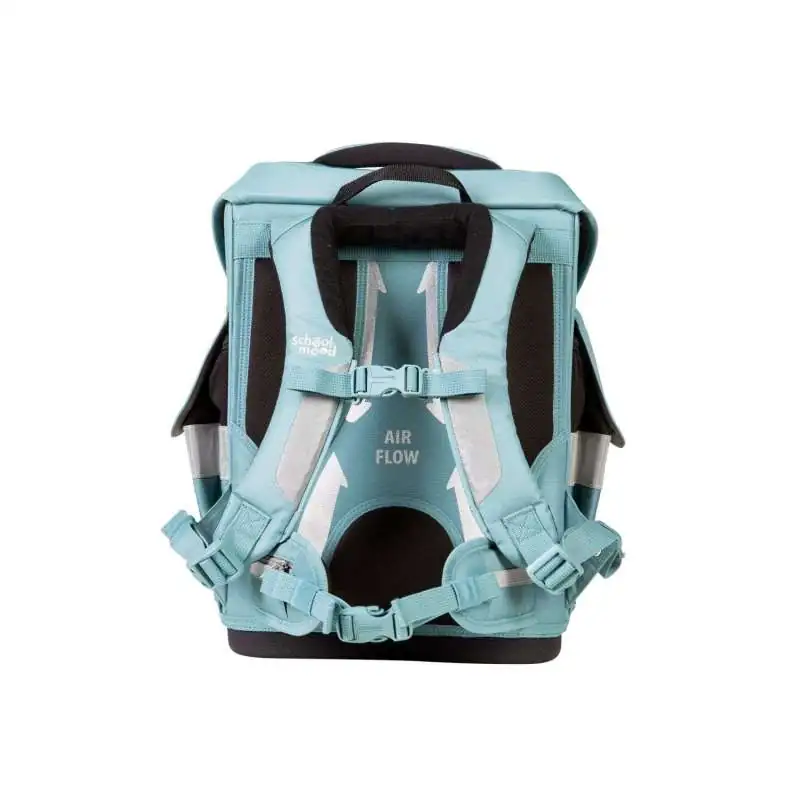 SCHOOL MOOD Schulranzen TIMELESS Pro Set 6 tlg - Pro Dolphin Ocean Collection Rückansicht