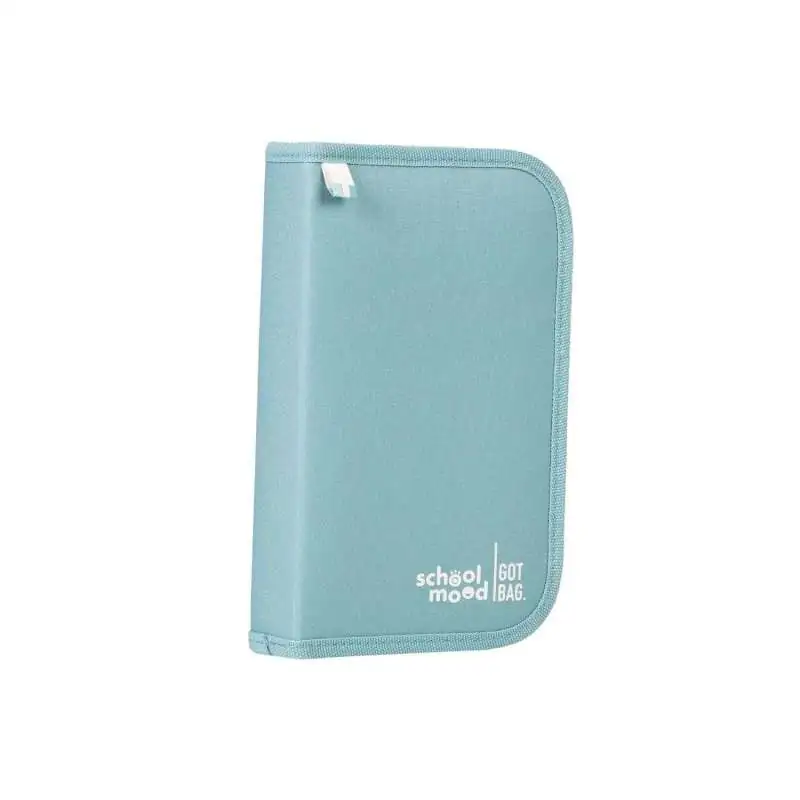 SCHOOL MOOD Schulranzen TIMELESS Pro Set 6 tlg - Pro Dolphin Ocean Collection Schüleretui