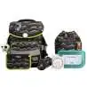 SCHOOL MOOD Schulranzen TIMELESS Pro Set 6 tlg - Pro Finn Raubkatze