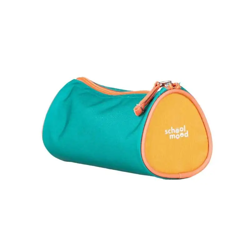 SCHOOL MOOD Schulranzen TIMELESS Pro Set 6 tlg - Pro Happy Emerald Happy Colours Collection Faulenzermäppchen