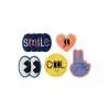SCHOOL MOOD Schulranzen TIMELESS Pro Set 6 tlg - Pro Happy Emerald Happy Colours Collection Patchies