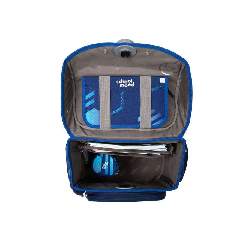 SCHOOL MOOD Schulranzen TIMELESS Pro Set 6 tlg - Pro Jonas Fußball offen