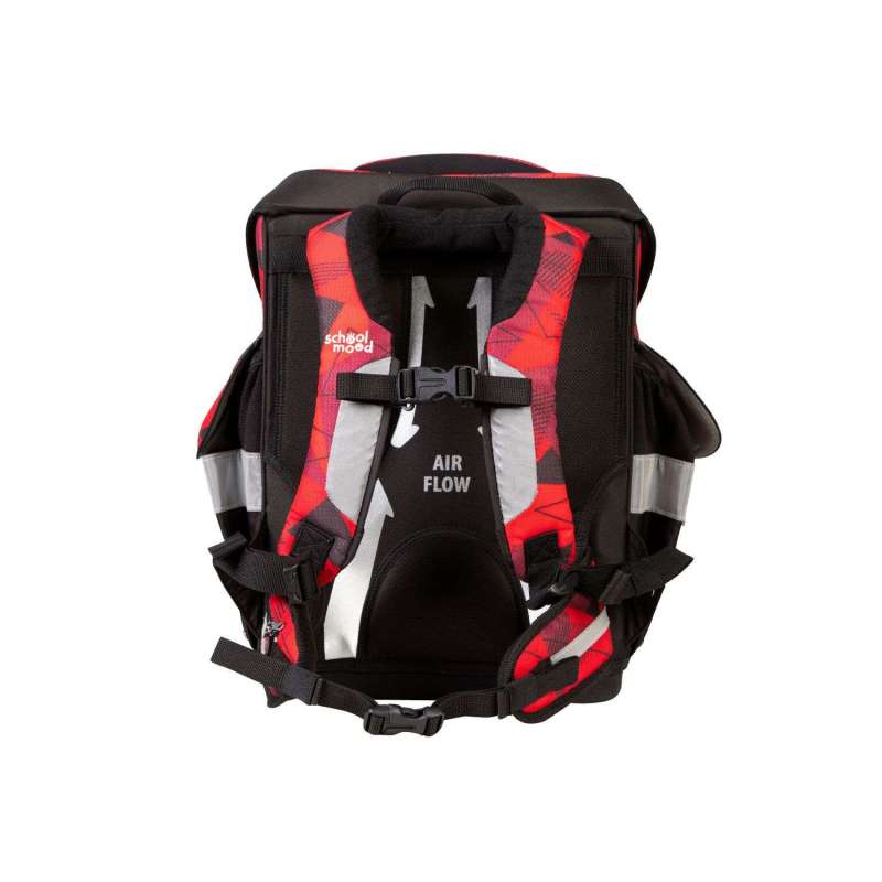 SCHOOL MOOD Schulranzen TIMELESS Pro Set 6 tlg - Pro Kai Ninja Rückansicht