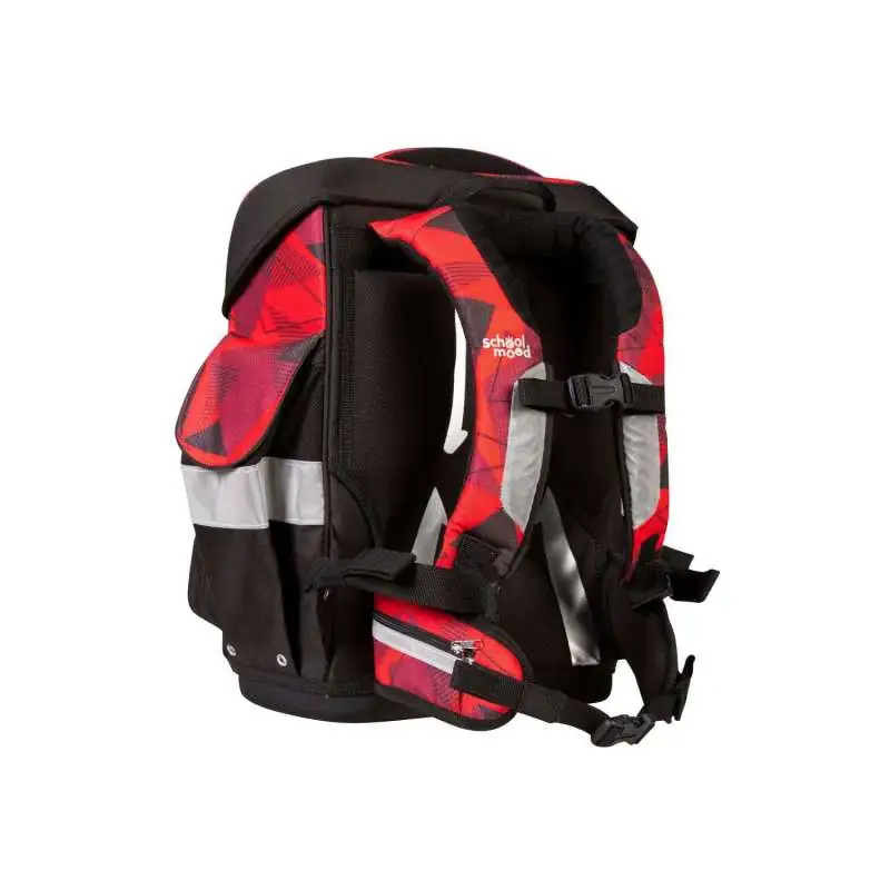 SCHOOL MOOD Schulranzen TIMELESS Pro Set 6 tlg - Pro Kai Ninja seitliche Rückansicht