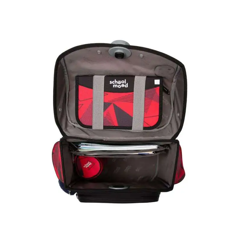 SCHOOL MOOD Schulranzen TIMELESS Pro Set 6 tlg - Pro Kai Ninja offen