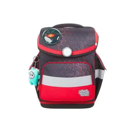 SCHOOL MOOD Schulranzen TIMELESS Pro Set 6 tlg - Pro Mika Drache Front