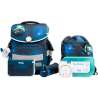 SCHOOL MOOD Schulranzen TIMELESS Pro Set 6 tlg - Pro Moritz Weltall