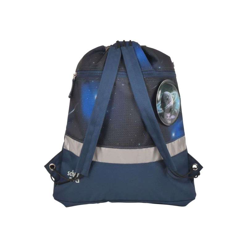 SCHOOL MOOD Schulranzen TIMELESS Pro Set 6 tlg - Pro Moritz Weltall Sporttasche