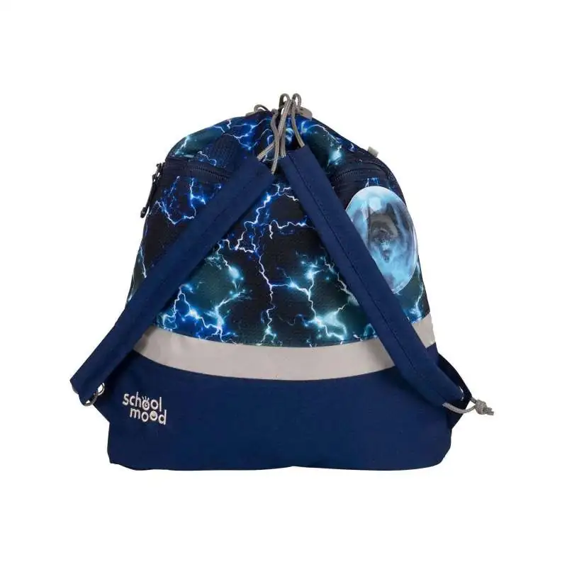 SCHOOL MOOD Schulranzen Champion Ranzen Pro Set 6 tlg - Pro Felix Wolf Sporttasche