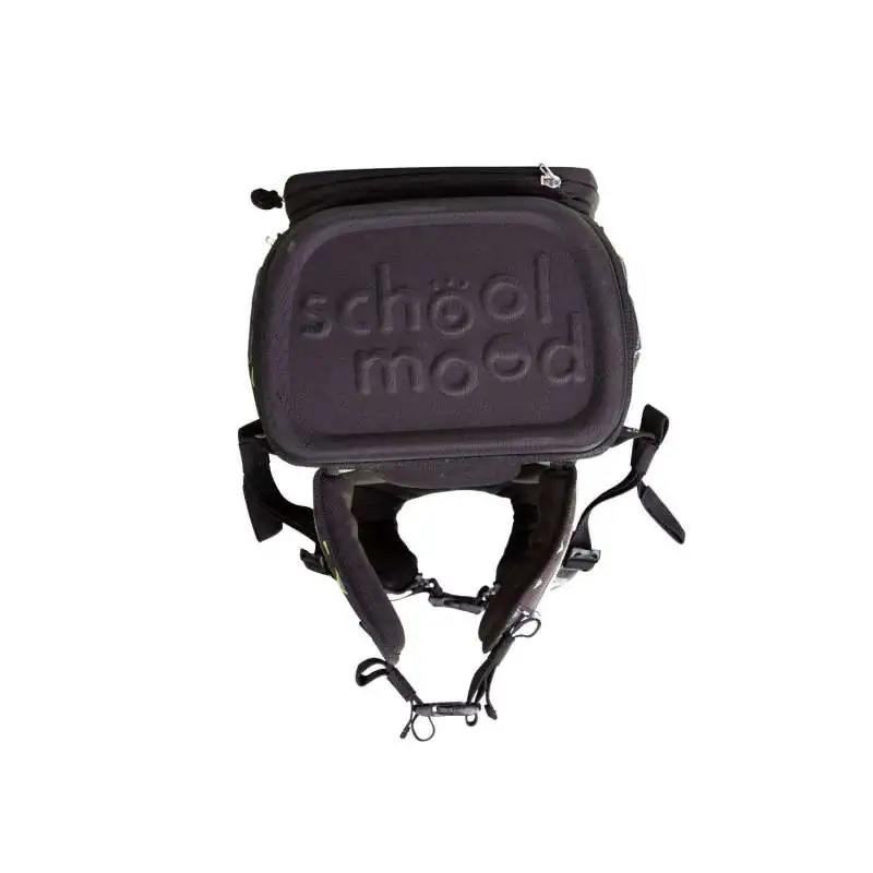 SCHOOL MOOD Schulranzen Champion Ranzen Pro Set 6 tlg - Pro Finn Raubkatze unten