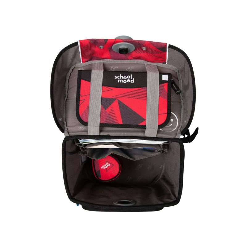 SCHOOL MOOD Schulranzen Champion Ranzen Pro Set 6 tlg - Pro Kai Ninja offen