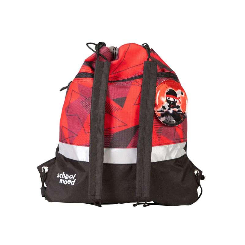 SCHOOL MOOD Schulranzen Champion Ranzen Pro Set 6 tlg - Pro Kai Ninja Sporttasche