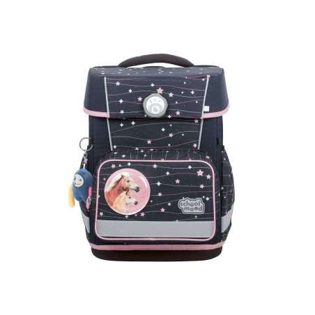 SCHOOL MOOD Schulranzen CHAMPION Pro Set 6 tlg - Pro Ella Pony Front