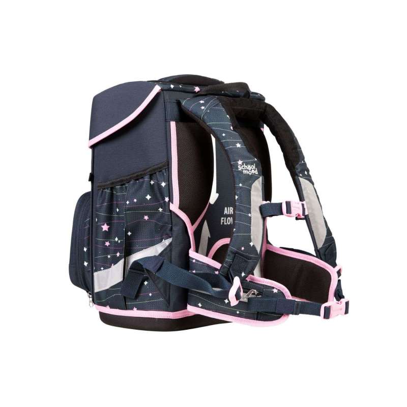 SCHOOL MOOD Schulranzen CHAMPION Pro Set 6 tlg - Pro Ella Pony seitliche Rückansicht