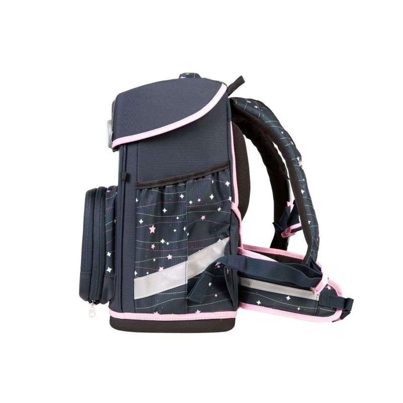 SCHOOL MOOD Schulranzen CHAMPION Pro Set 6 tlg - Pro Ella Pony seitlich