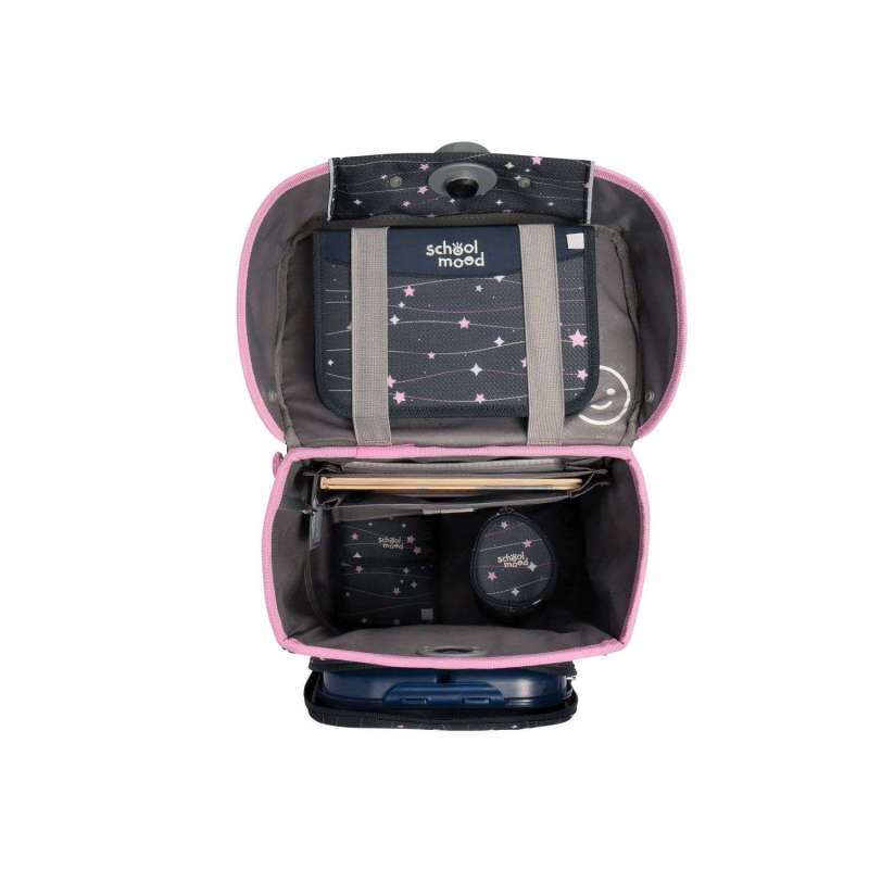 SCHOOL MOOD Schulranzen CHAMPION Pro Set 6 tlg - Pro Ella Pony offen