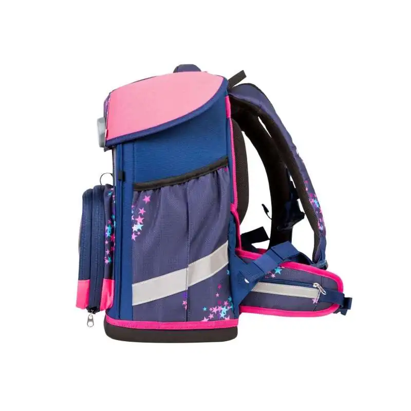 SCHOOL MOOD Schulranzen CHAMPION Pro Set 6 tlg - Pro Leni Hund seitlich