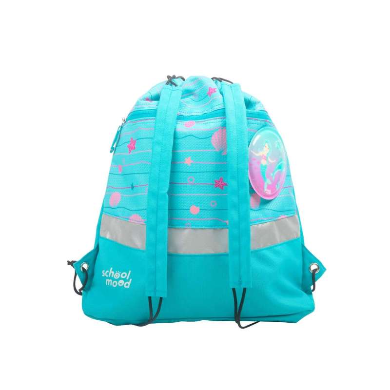 SCHOOL MOOD Schulranzen CHAMPION Pro Set 6 tlg - Pro Lilly Meerjungfrau Sporttasche