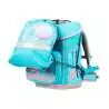 SCHOOL MOOD Schulranzen CHAMPION Pro Set 6 tlg - Pro Lilly Meerjungfrau Schulranzen mit Sporttasche