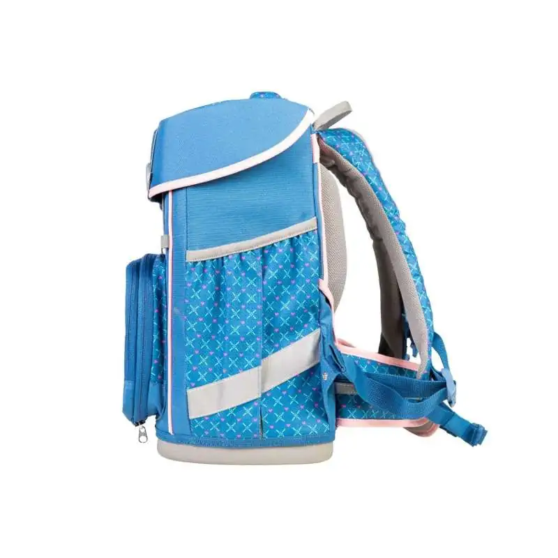 SCHOOL MOOD Schulranzen CHAMPION Pro Set 6 tlg - Pro Mila Pferd seitlich