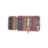 SCHOOL MOOD Schulranzen CHAMPION Pro Set 6 tlg - Pro Rainbow Schüleretui offen