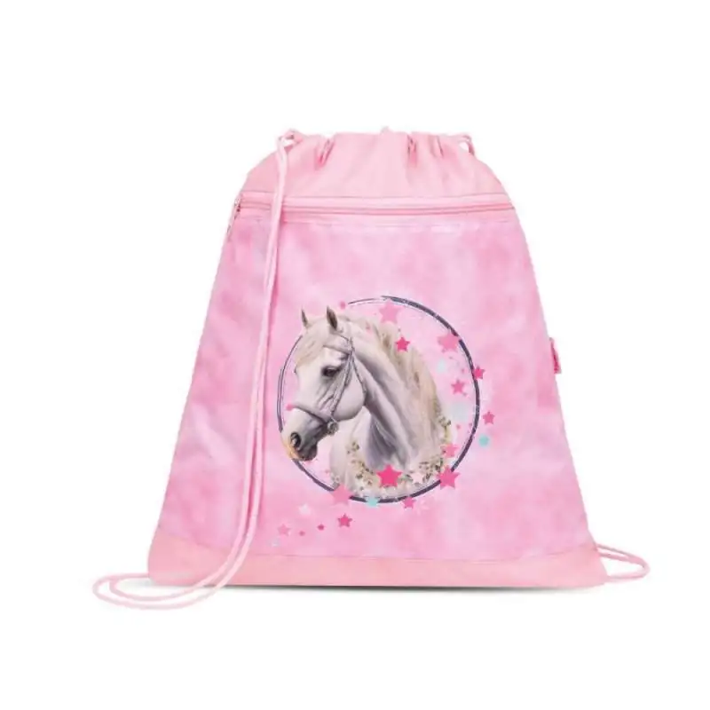 BELMIL Schulranzen CLASSY Set 4 tlg - Amazing Horses Sporttasche