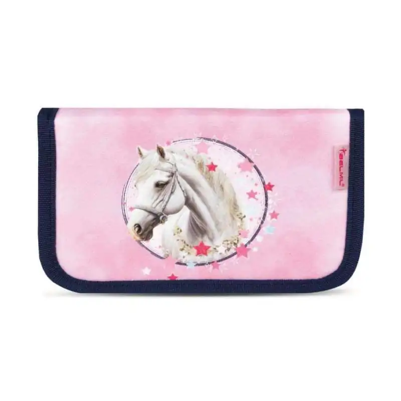 BELMIL Schulranzen CLASSY Set 4 tlg - Amazing Horses Schüleretui