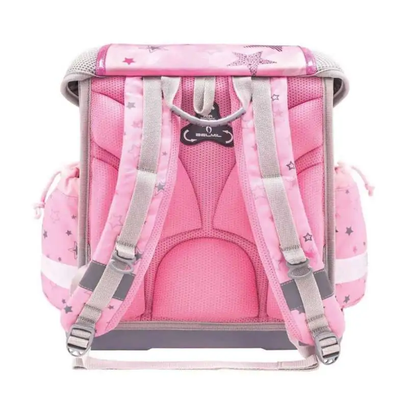 BELMIL Schulranzen CLASSY Set 4 tlg - Ballet Light Pink Rückansicht