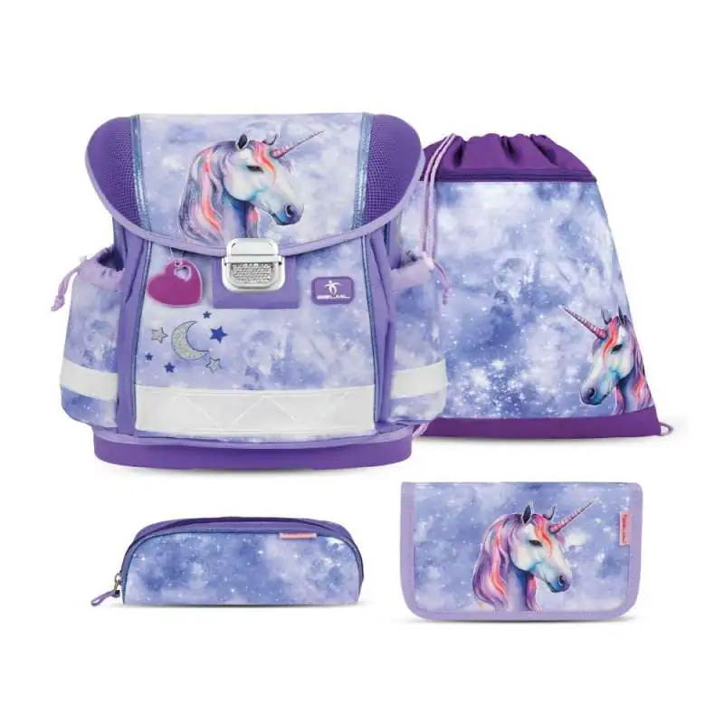 BELMIL Schulranzen CLASSY Set 4 tlg - Mystic Luna