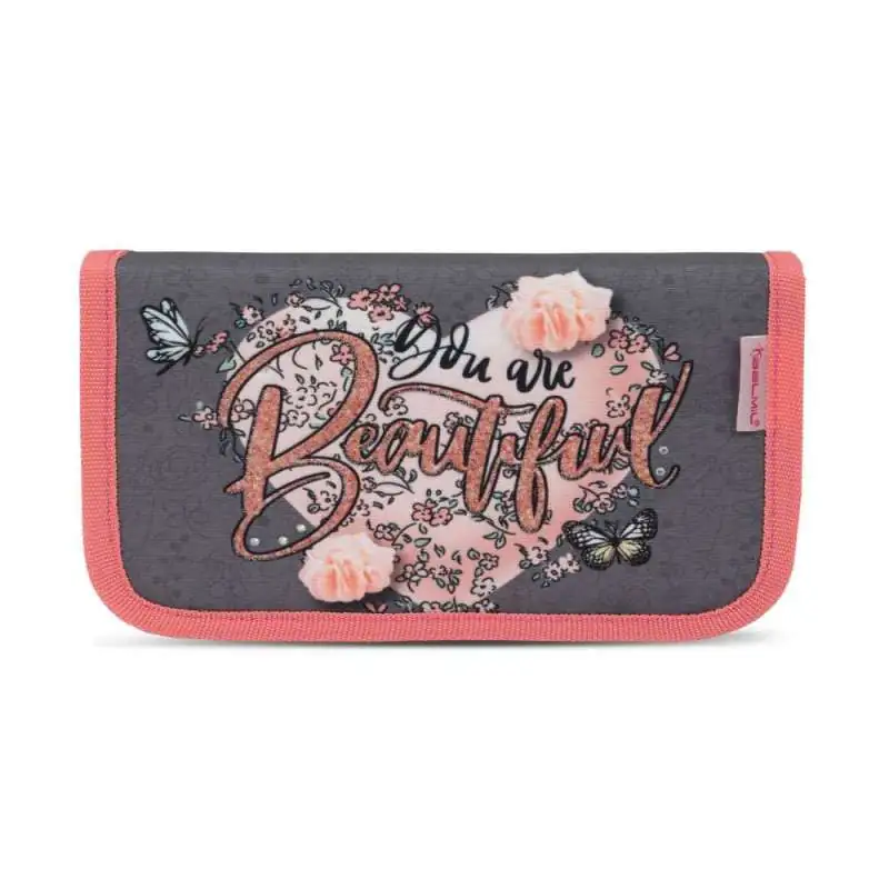BELMIL Schulranzen CLASSY Set 4 tlg - Bloomy Blossoms Schüleretui