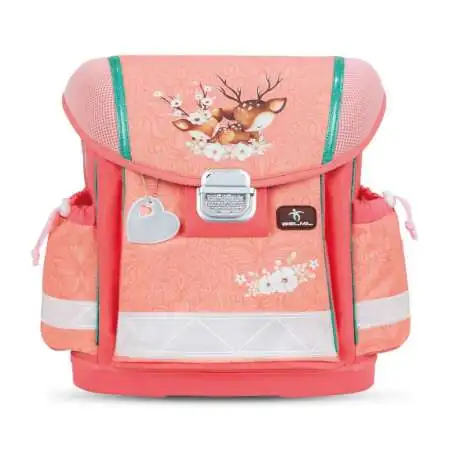 BELMIL Schulranzen CLASSY Set 4 tlg - Cute Doe Front
