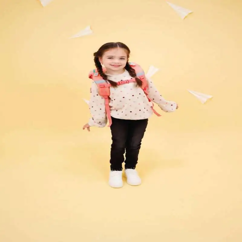 BELMIL Schulranzen CLASSY Set 4 tlg - Cute Doe Kind mit Schulranzen
