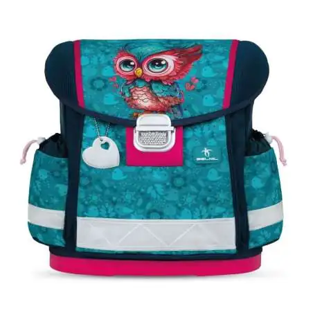 BELMIL Schulranzen CLASSY Set 4 tlg - Cute Owl Front