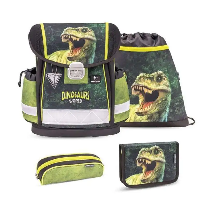 Belmil Schulranzen CLASSY 4 tlg - Dinosaur World 2
