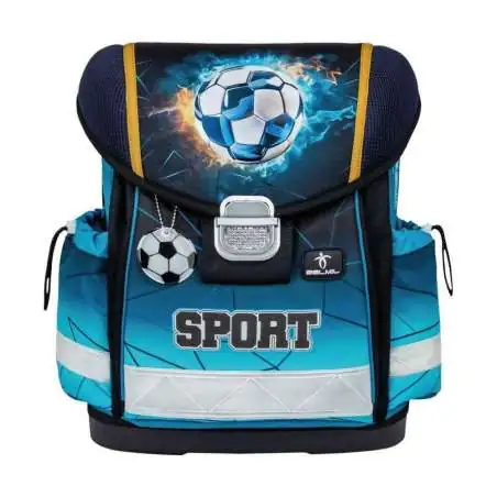Belmil Schulranzen CLASSY 4 tlg - Fire Football Front