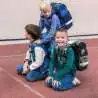 Belmil Schulranzen CLASSY 4 tlg - Lost World Schulkinder mit Schulranzen