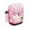 BELMIL Schulranzen COMFY PLUS Set 5 tlg - Cherry Blossom mit Trinkflasche