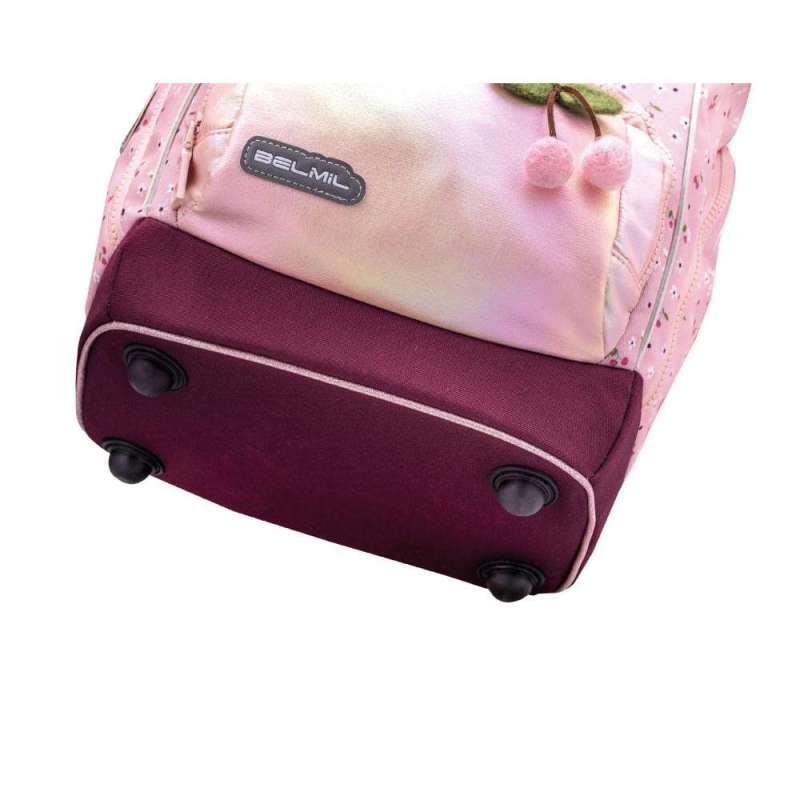 BELMIL Schulranzen COMFY PLUS Set 5 tlg - Cherry Blossom unten