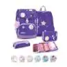 BELMIL Schulranzen COMFY PLUS Set 5 tlg - Dahlia