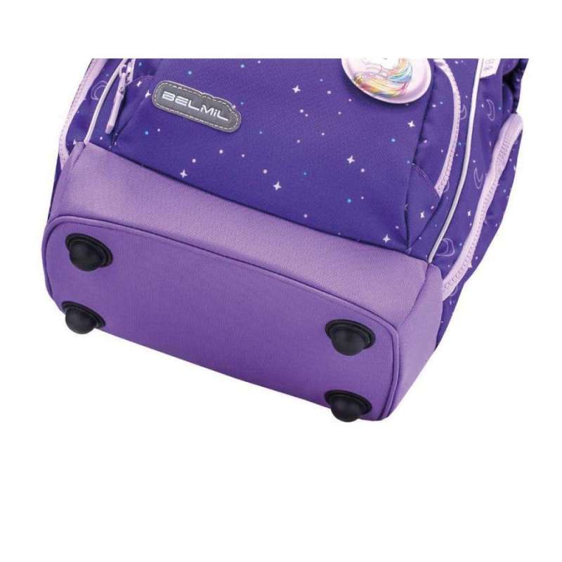 BELMIL Schulranzen COMFY PLUS Set 5 tlg - Dahlia unten