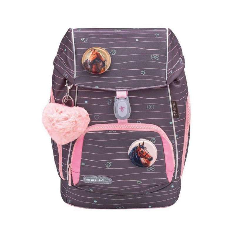 BELMIL Schulranzen COMFY PLUS Set 5 tlg - Mint Front