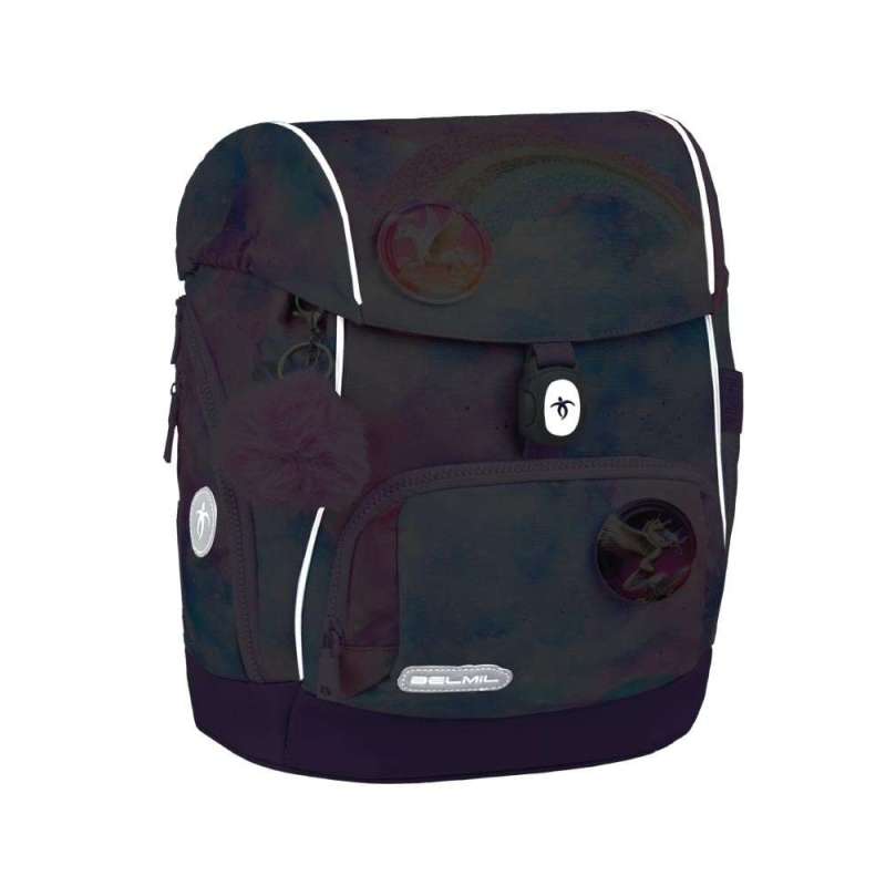 BELMIL Schulranzen COMFY PLUS Set 5 tlg - Moonlight reflektierend