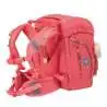 BELMIL Schulranzen COMFY PLUS Set 5 tlg - Rose Quartz seitliche Rückansicht
