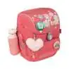 BELMIL Schulranzen COMFY PLUS Set 5 tlg - Rose Quartz mit Trinkflasche