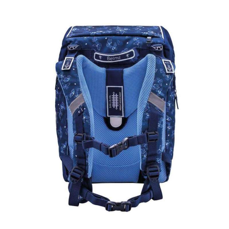 BELMIL Schulranzen COMFY PLUS Set 5 tlg - Sapphire Rückansicht