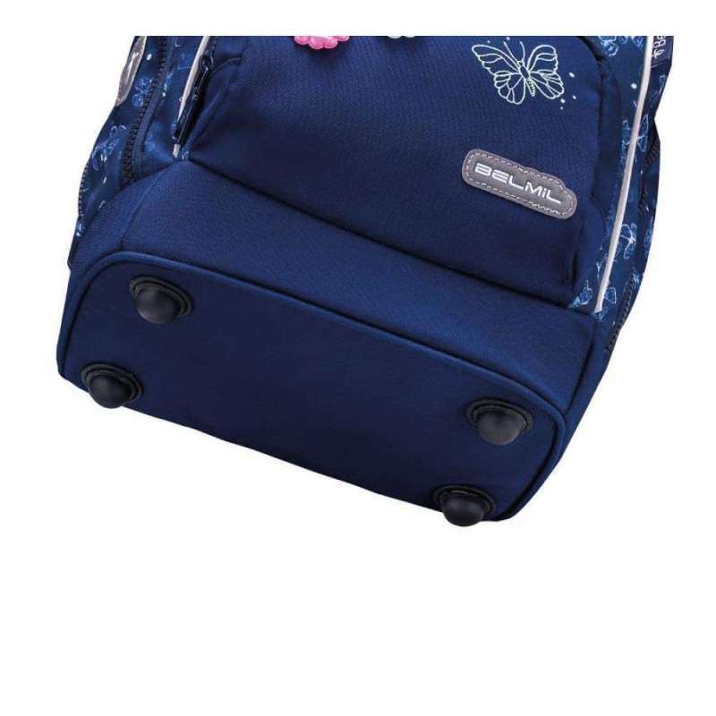 BELMIL Schulranzen COMFY PLUS Set 5 tlg - Sapphire unten