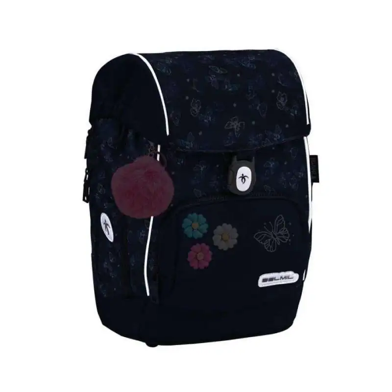 BELMIL Schulranzen COMFY PLUS Set 5 tlg - Sapphire reflektierend